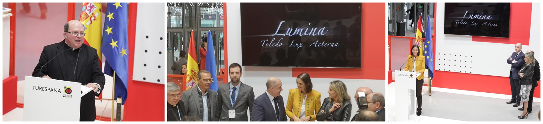 Presentación Lumina , Toledo Lux Aeterna TURESPAÑA FITUR 2020