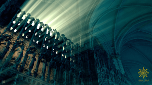 Lumina Catedral de Toledo. Los ángeles músicos en el interior de la Catedral
