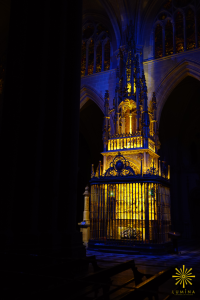 Lumina Catedral de Toledo. Luz y videomapping en la Capilla de la Descensiónde la Catedral de Toledo