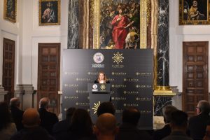 Presentación de Lumina Catedral de Toledo ante los medios: Presentación de Patricia Letamendía
