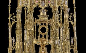 Detalle de la Custodia de Arfe de la Catedral de Toledo